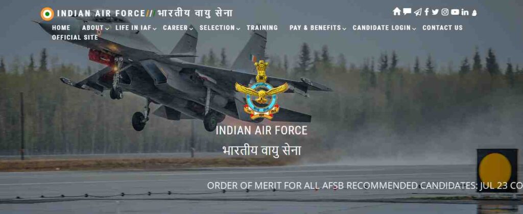 Air Force AFCAT 02/2023 Batch Online Form